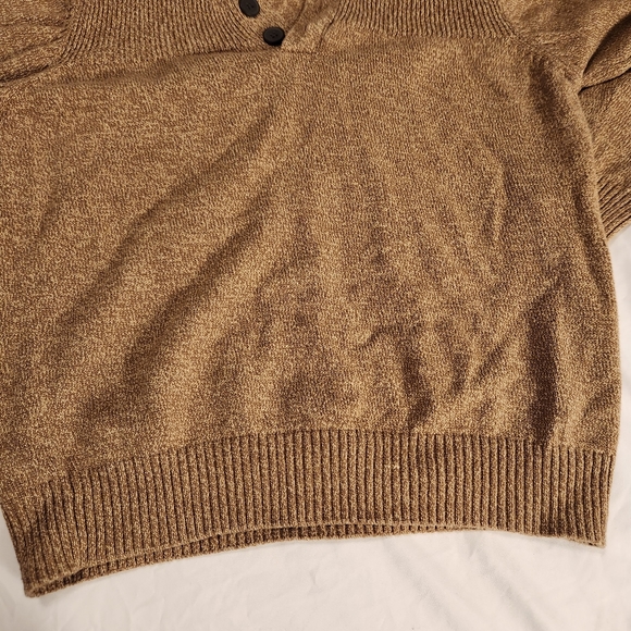 Tricots St Raphael Sweater Sherpa Collar Button Mens - Picture 8 of 9